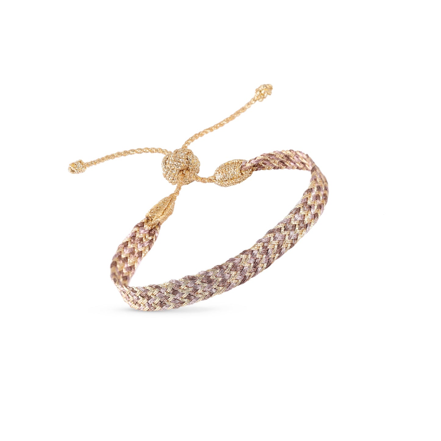 Pulsera Tejida - Lila