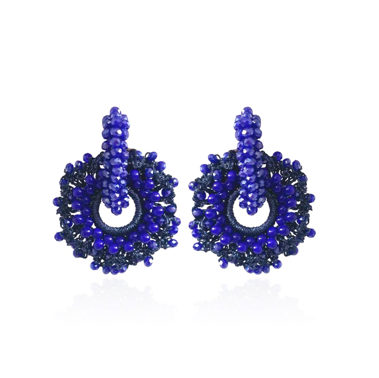 Aros Tejidos - Azul