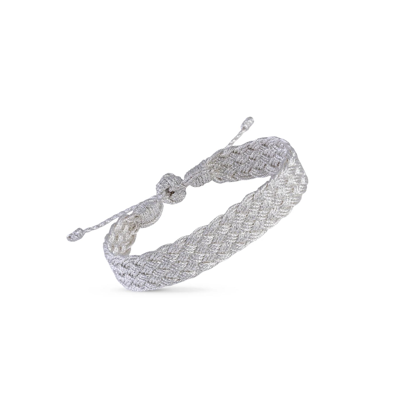 Pulsera Tejida - Silver