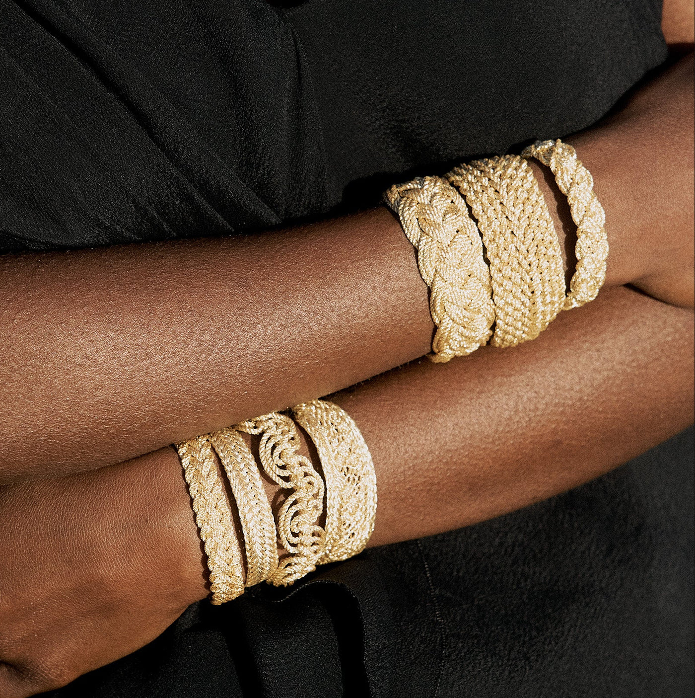 Pulsera Tejida - Gold
