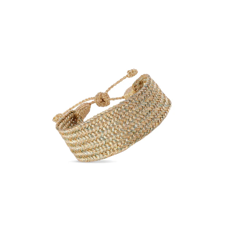 Pulsera Tejida - Gold