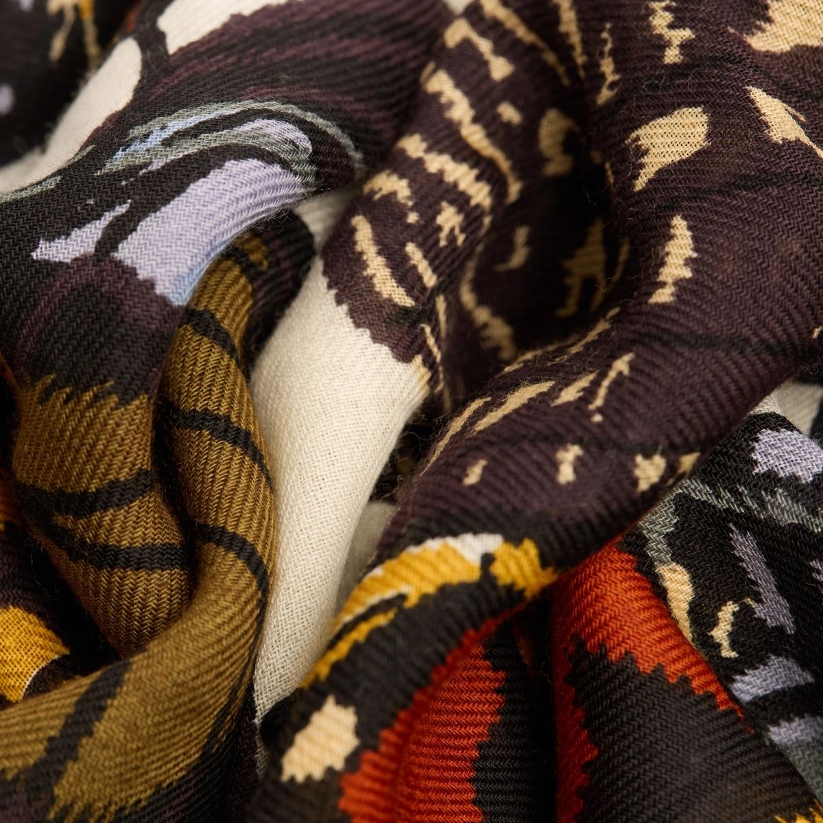 Pañuelo Papillón - Blanc