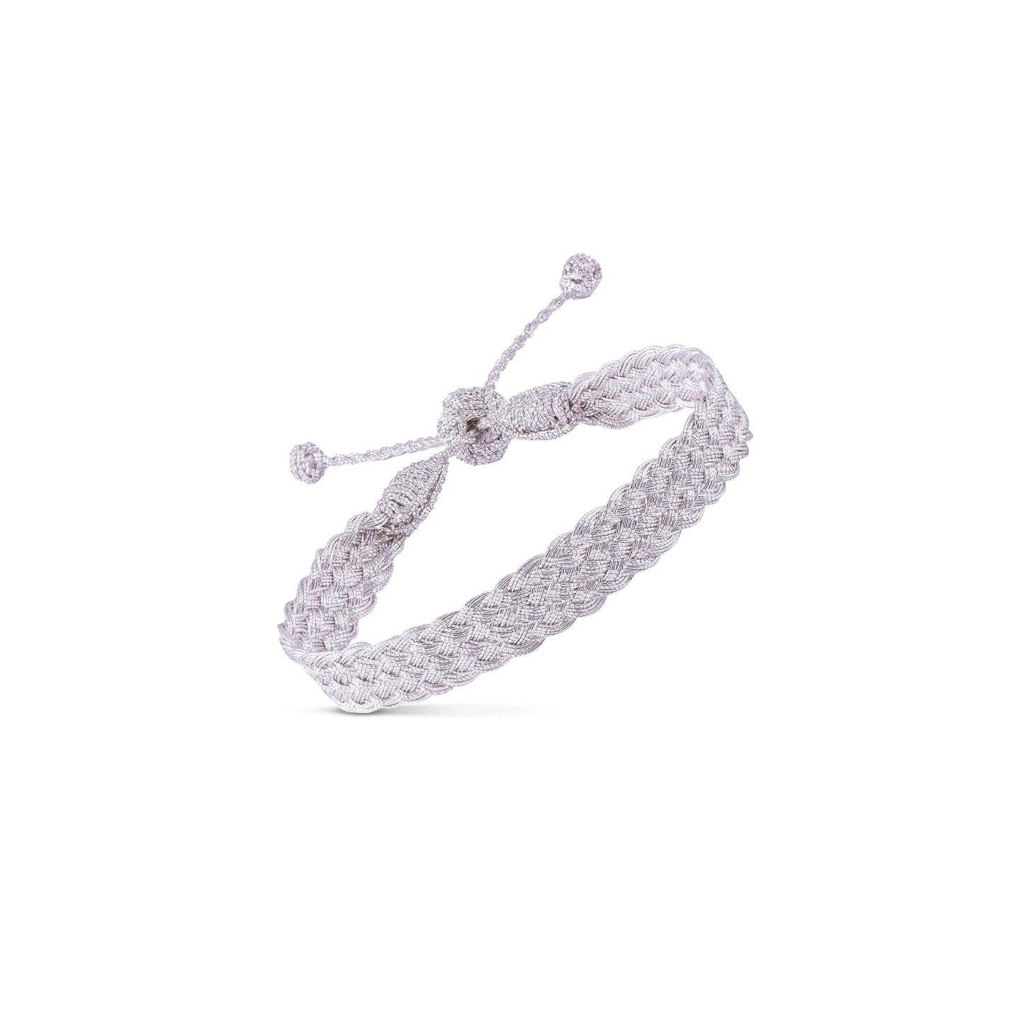Pulsera Tejida - Silver
