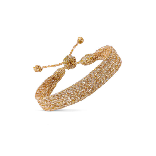 Pulsera Tejida - Gold