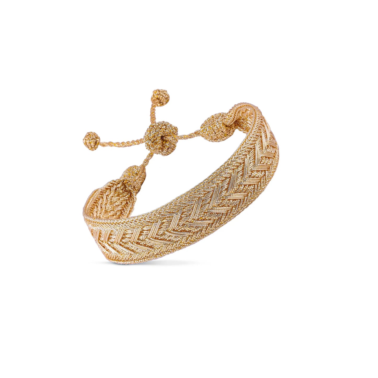 Pulsera Tejida - Gold