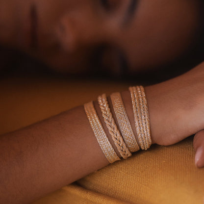Pulsera Tejida - Gold
