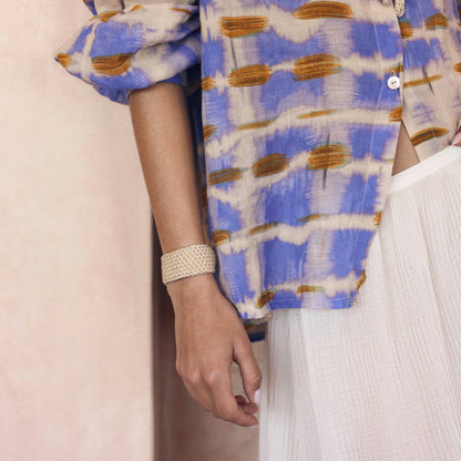 Pulsera Tejida - Gold & Silver