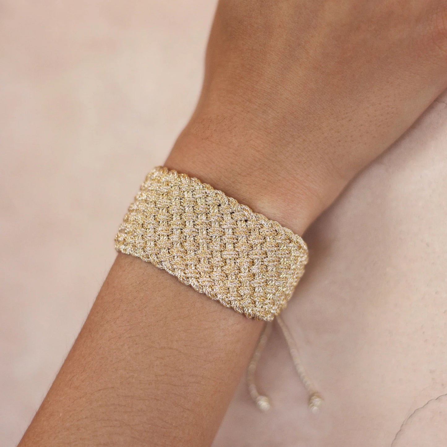 Pulsera Tejida - Gold