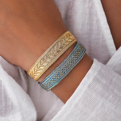 Pulsera Tejida - Gold