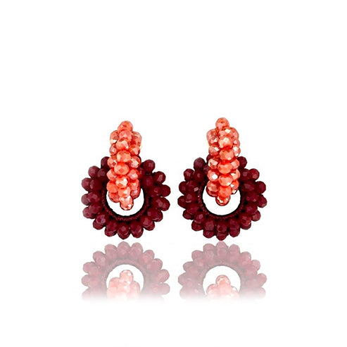Aros Oui - Rojo & Burdeo