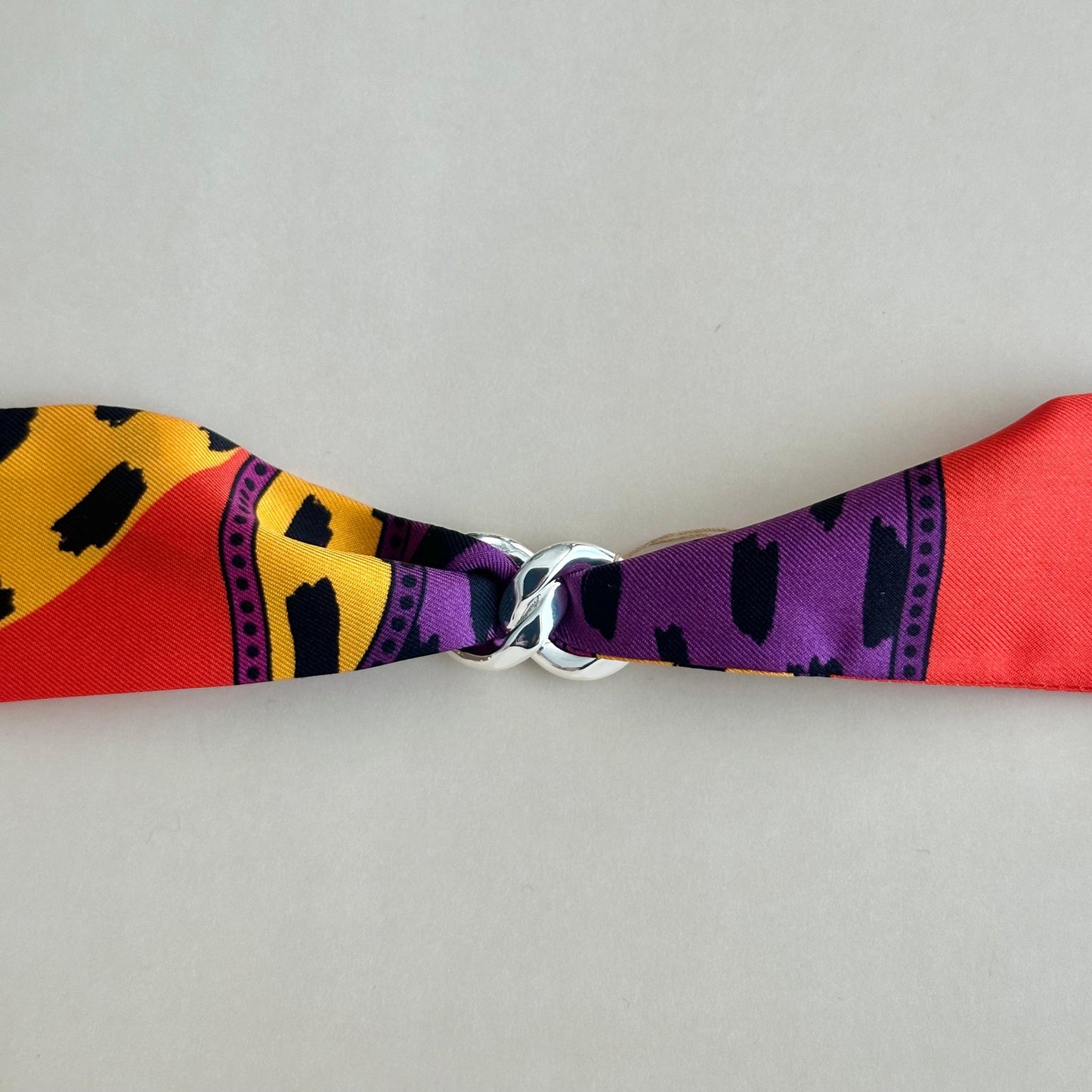 Pulsera Carré Silver - Chapanoir Orange