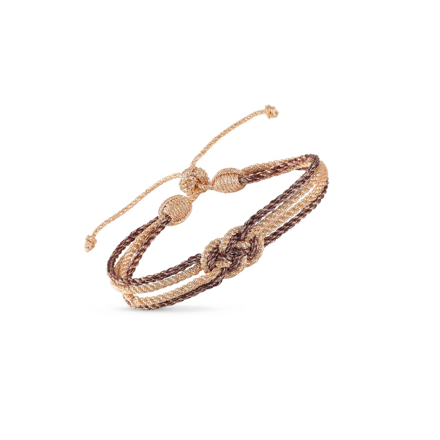 Pulsera Tejida - Brown