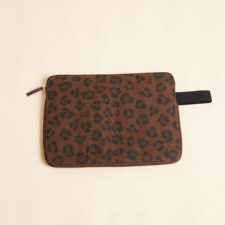 Estuche Laptop 13" Leopard