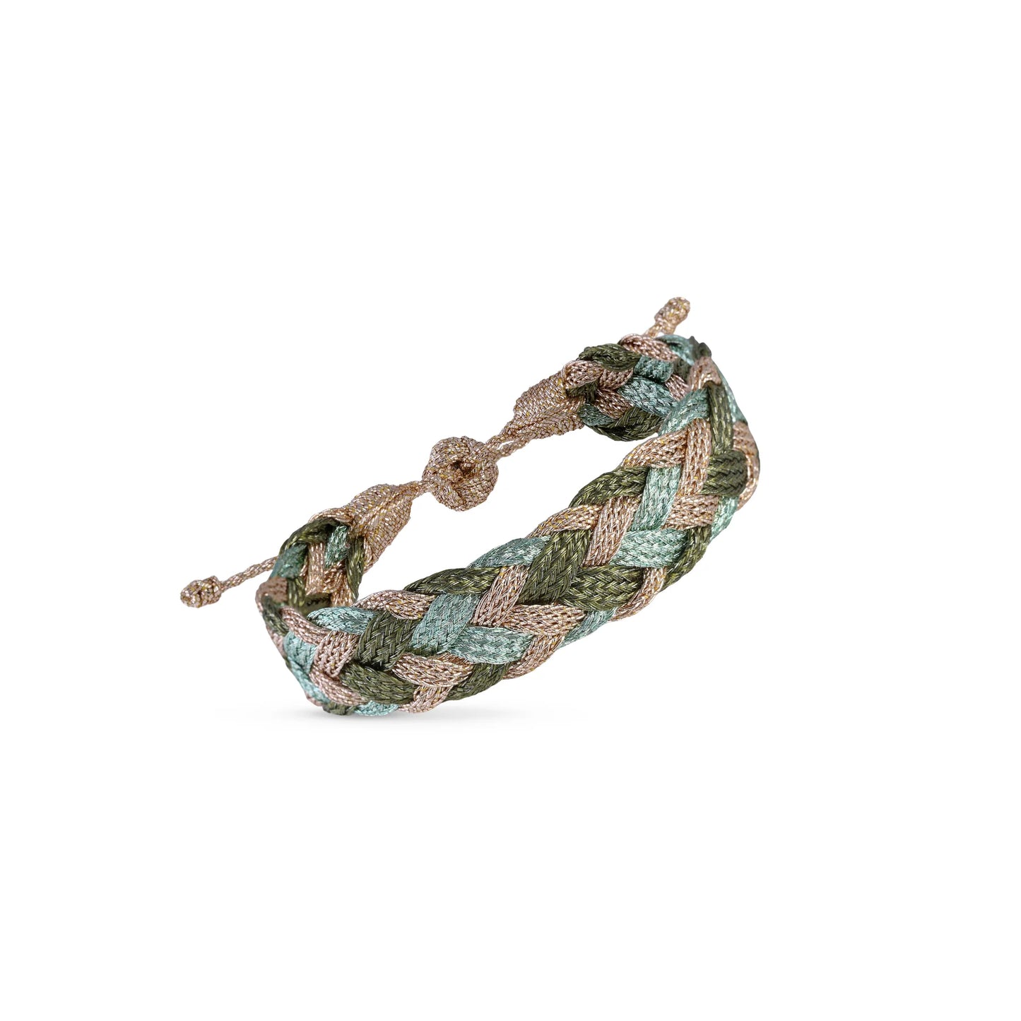 Pulsera Tejida - Olive