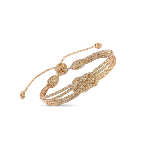 Pulsera Tejida - Gold