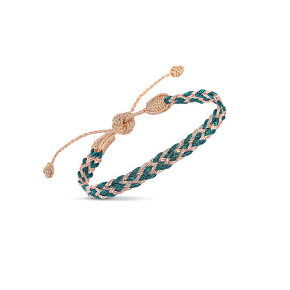 Pulsera Tejida - Green
