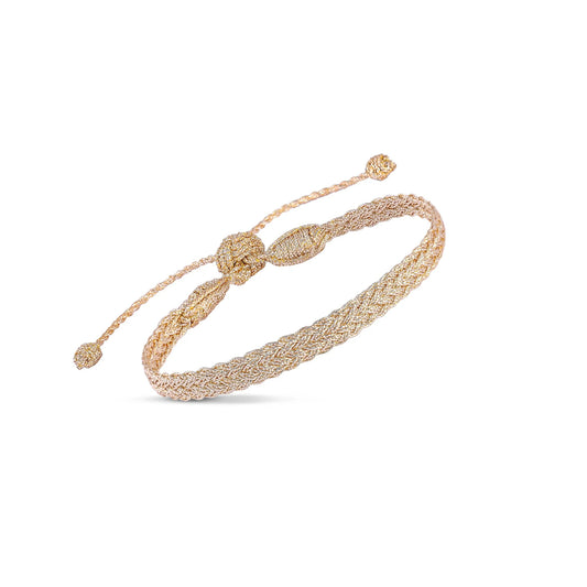 Pulsera Tejida - Gold