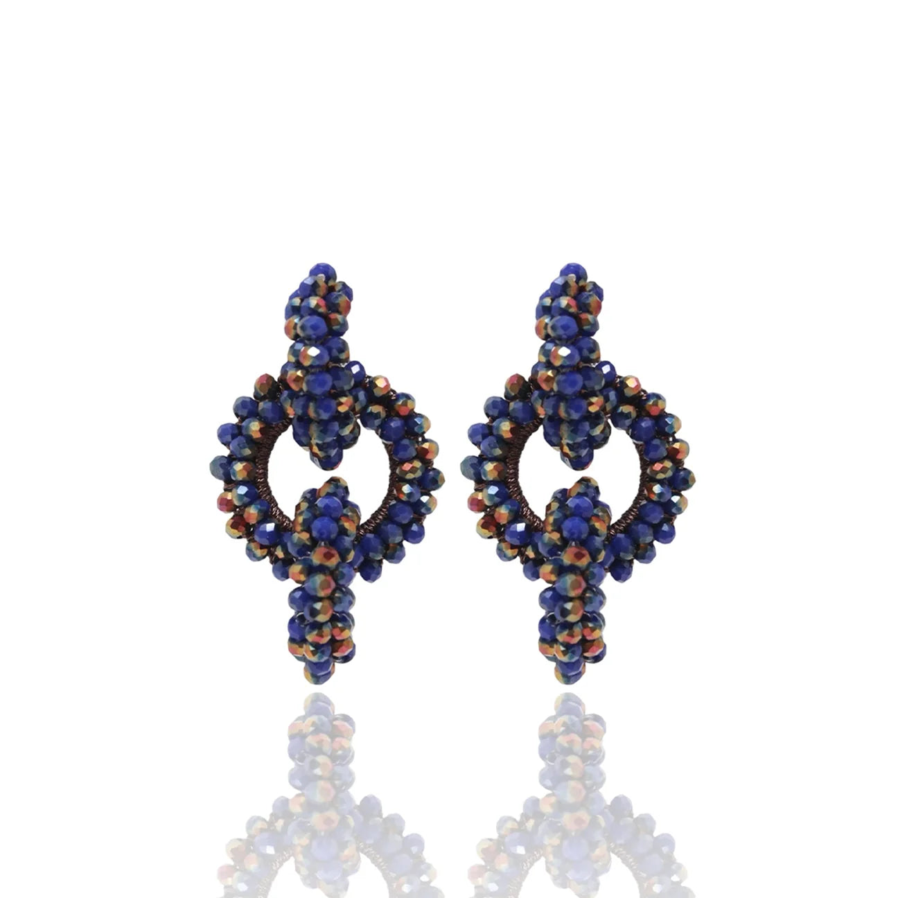 Aros Tulip - Azul Bronce