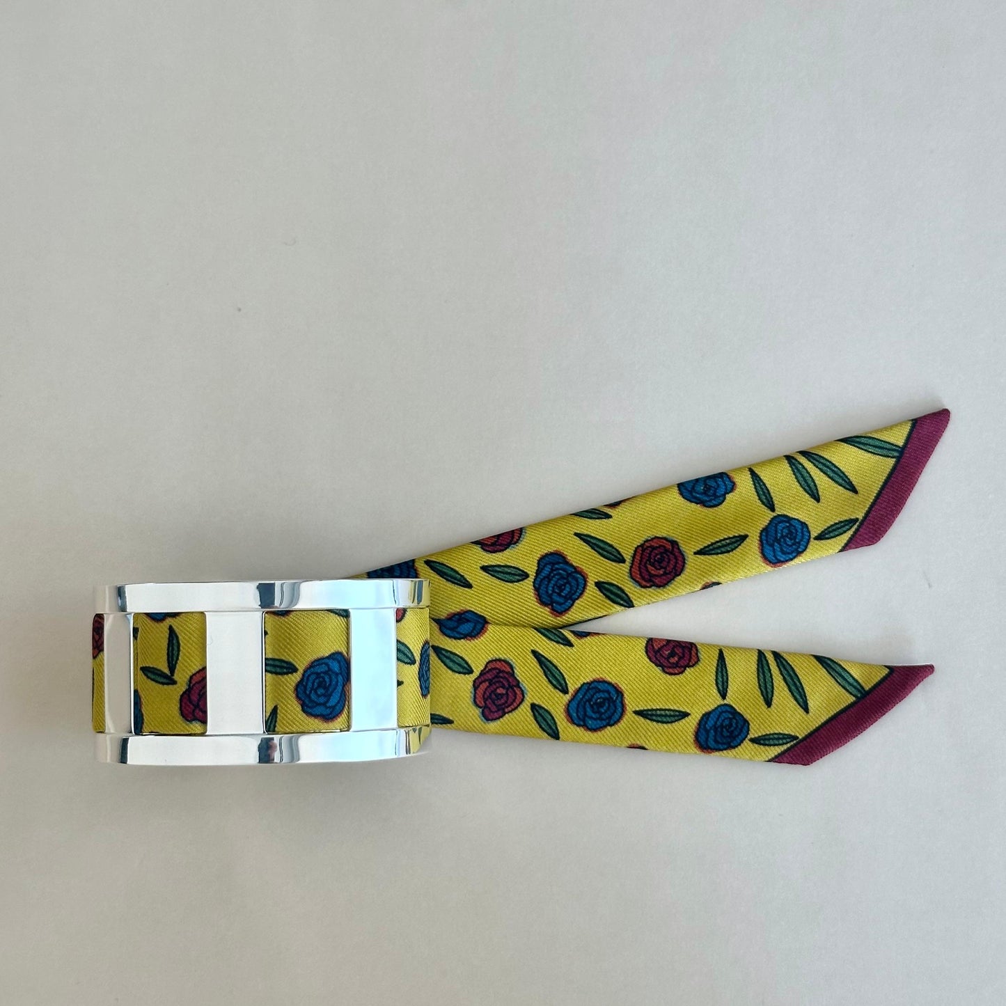 Esclava Merci Silver - Fleur Yellow