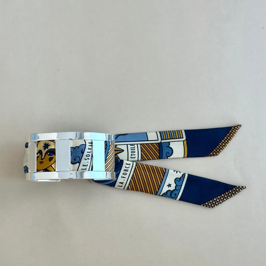 Esclava Merci Silver - Soleil Navy