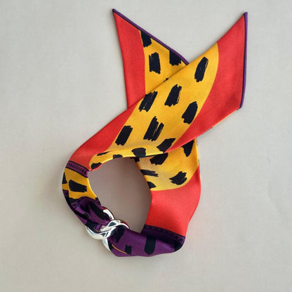 Pulsera Carré Silver - Chapanoir Orange