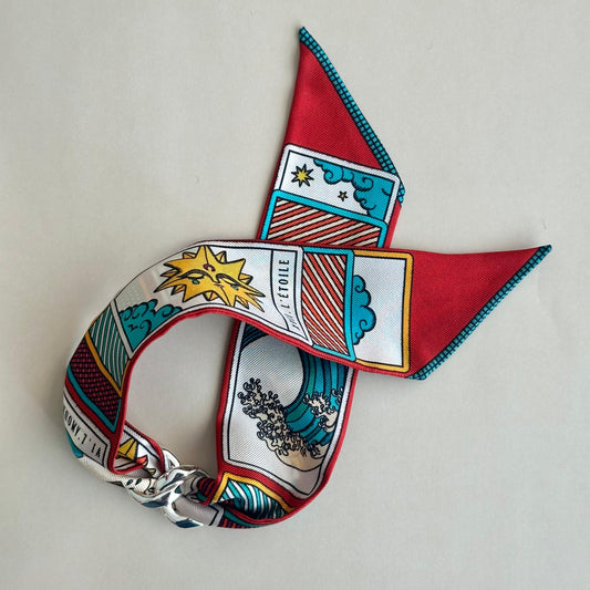 Pulsera Carré Silver - Soleil Red