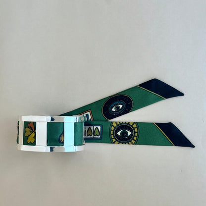 Esclava Merci Silver - Lucky Green