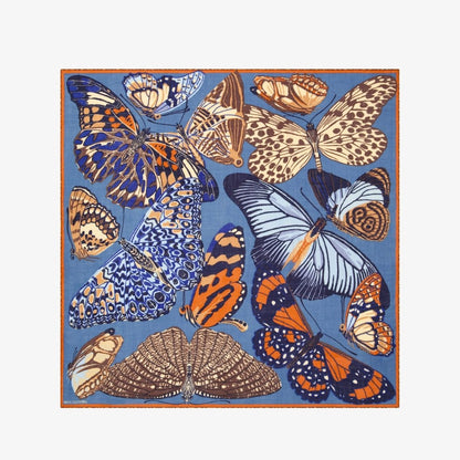 Pañuelo Papillons - Bleu