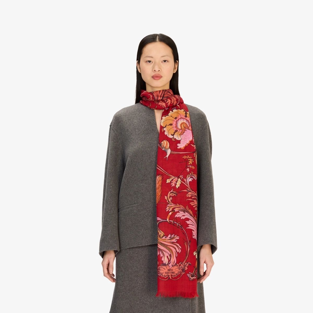 Pañuelo Rococo - Red