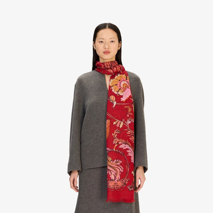 Pañuelo Rococo - Red