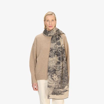 Pañuelo Piranesi - Black