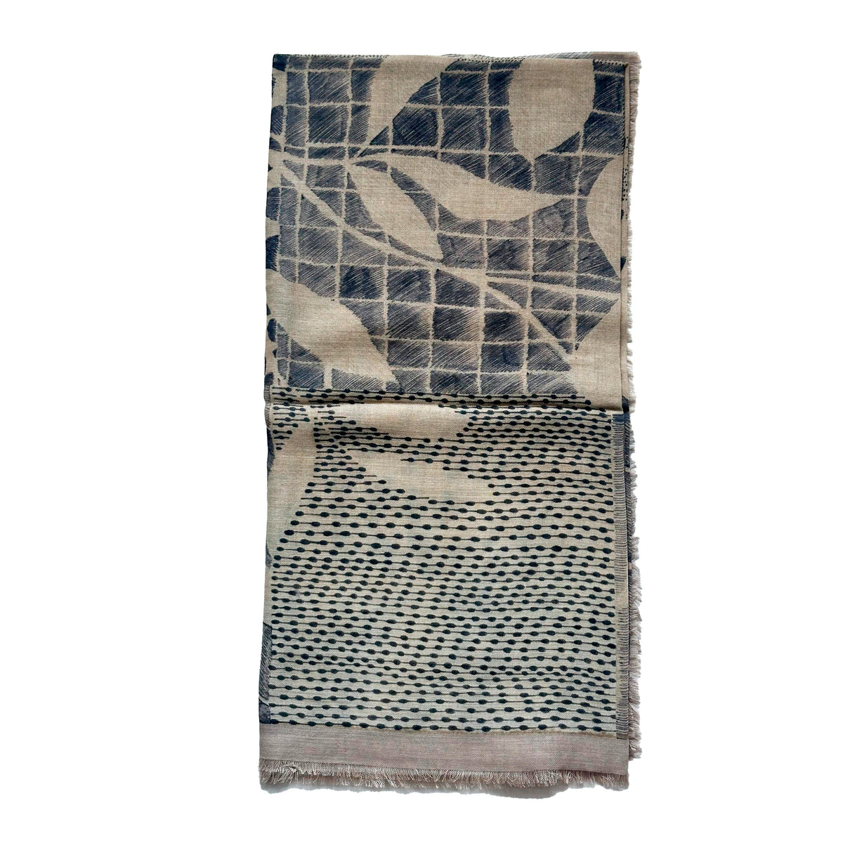 Pañuelo Leaf - Beige