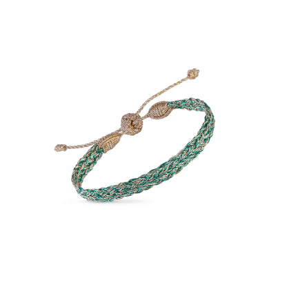 Pulsera Tejida - Green