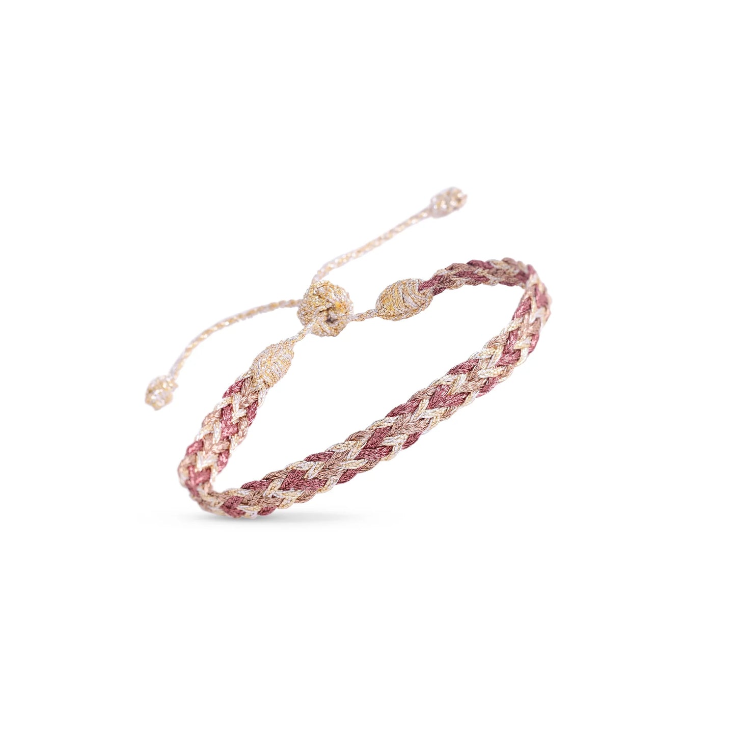 Pulsera Tejida - Caoba