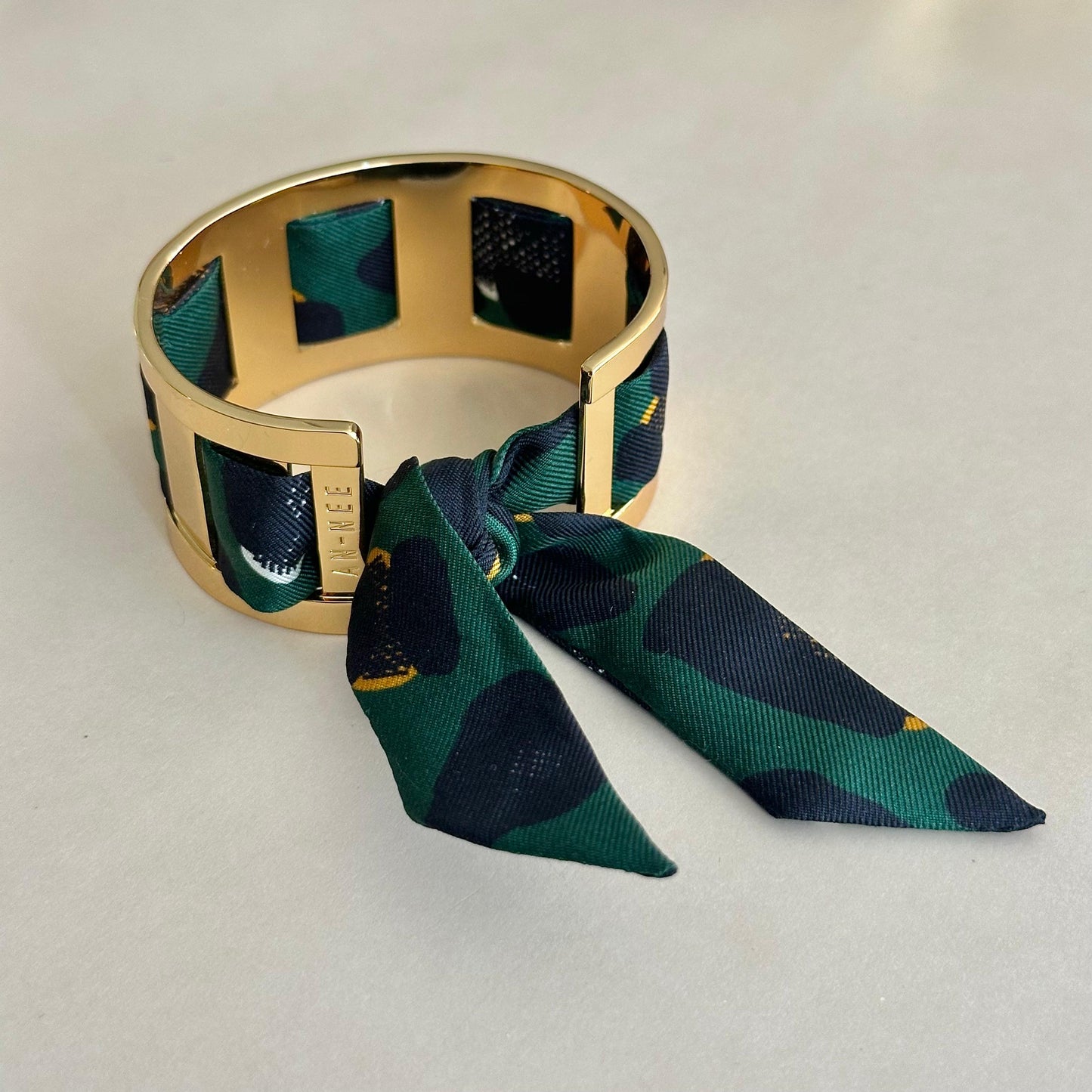 Esclava Merci Gold - Leopard Green