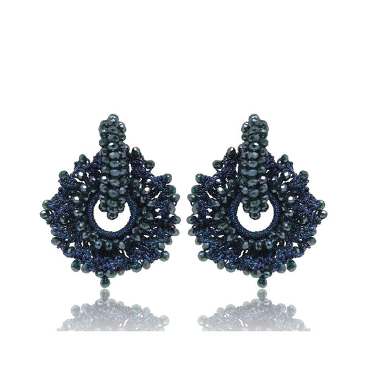 Aros Tejidos - Navy
