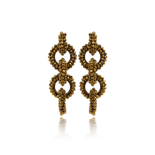 Aros Tulip doble - Gold