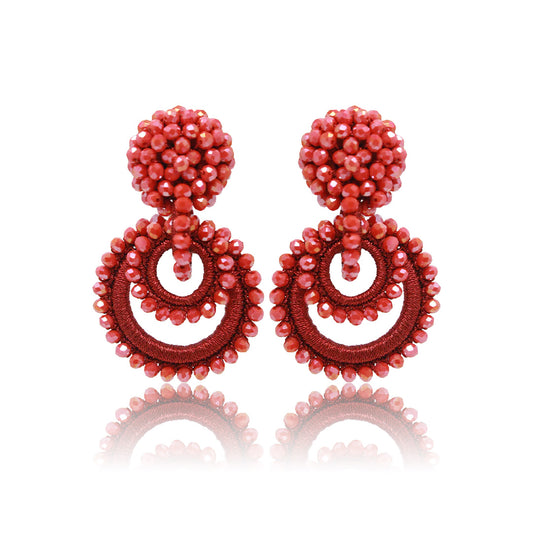 Aros Viena M - Rojo